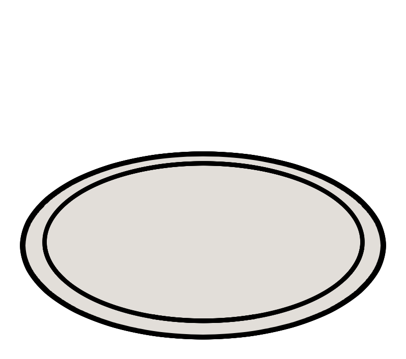 Pudding plate